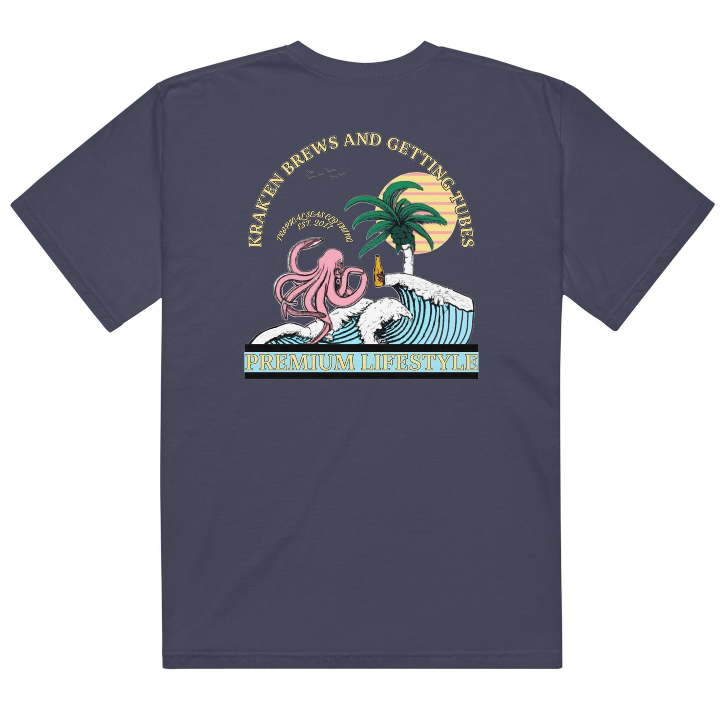 Men's Kraken Beer Heavyweight Tee