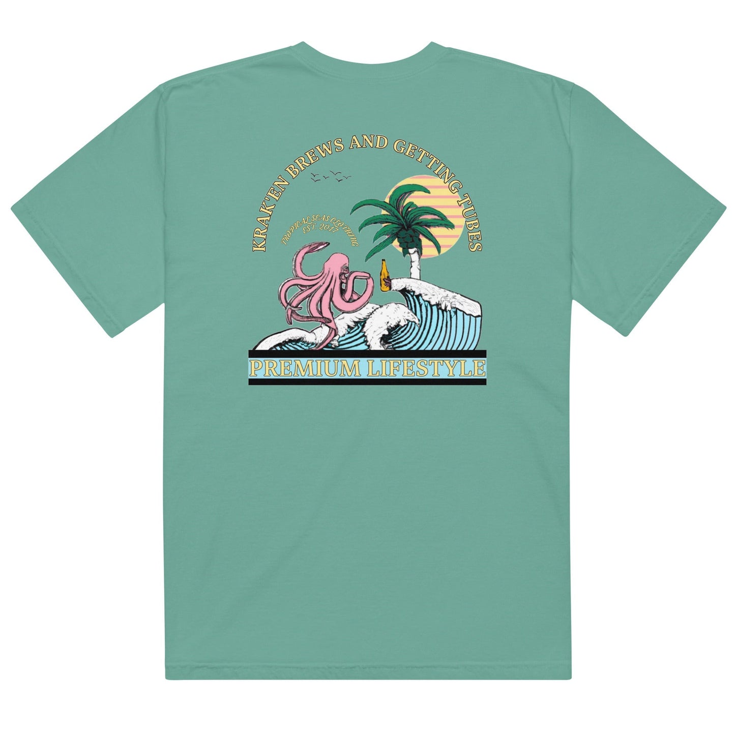 Men's Kraken Beer Heavyweight Tee