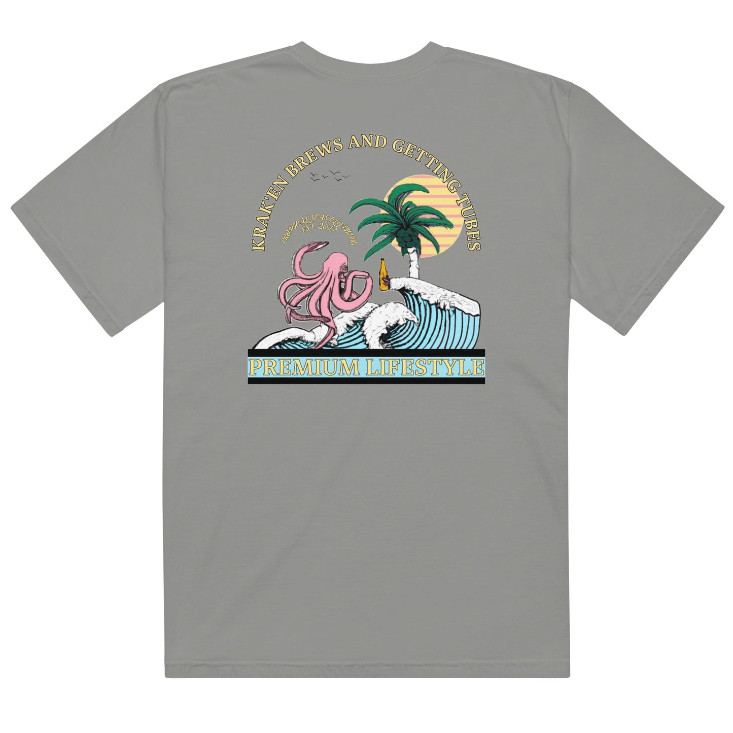 Men's Kraken Beer Heavyweight Tee