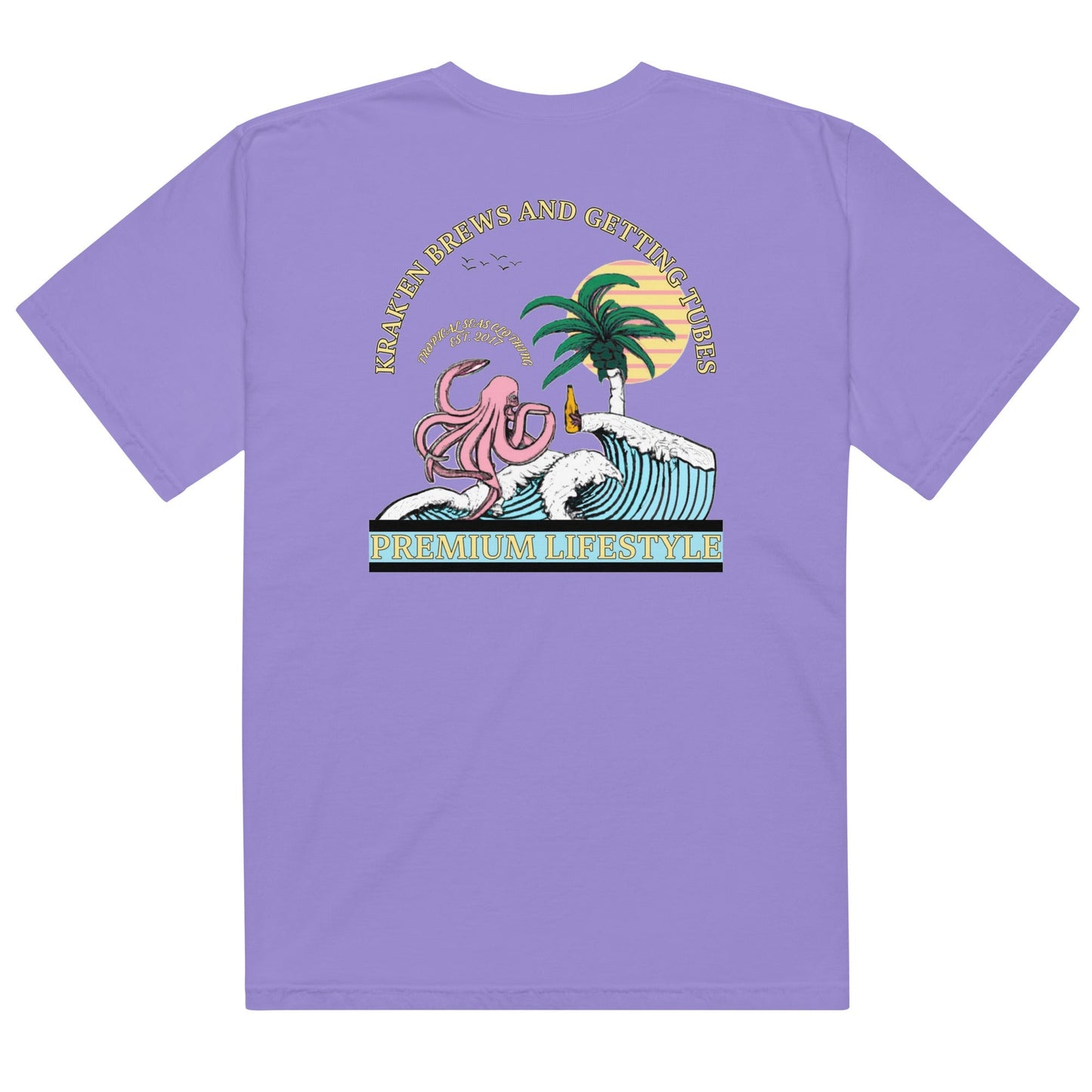 Men's Kraken Beer Heavyweight Tee