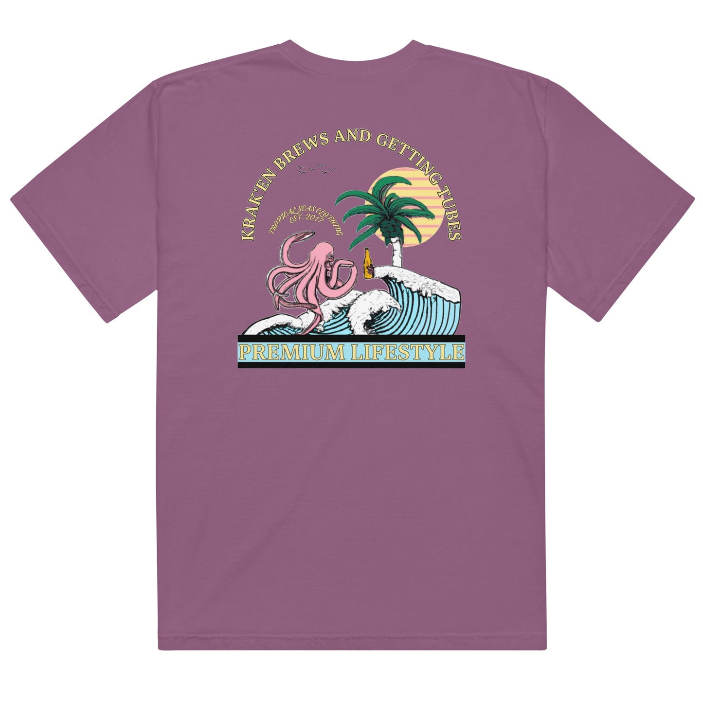 Men's Kraken Beer Heavyweight Tee