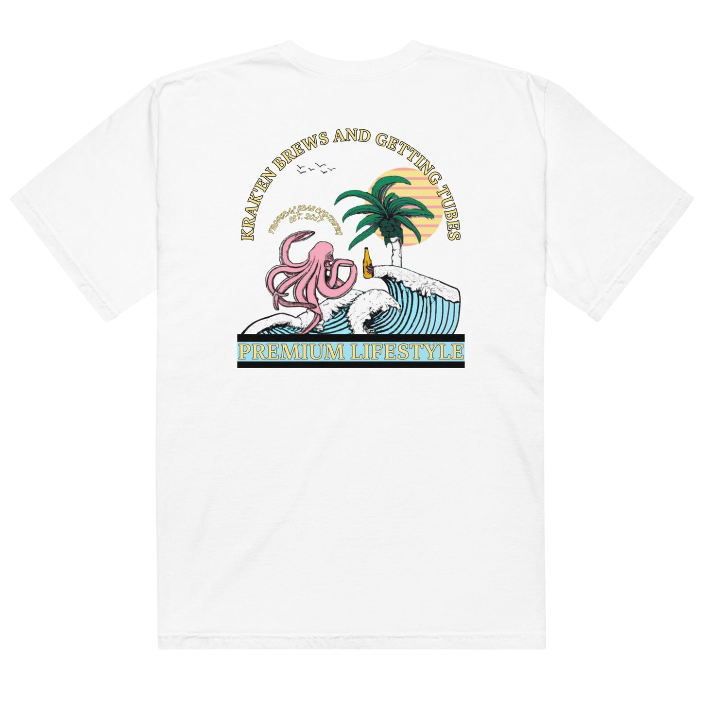 Men's Kraken Beer Heavyweight Tee